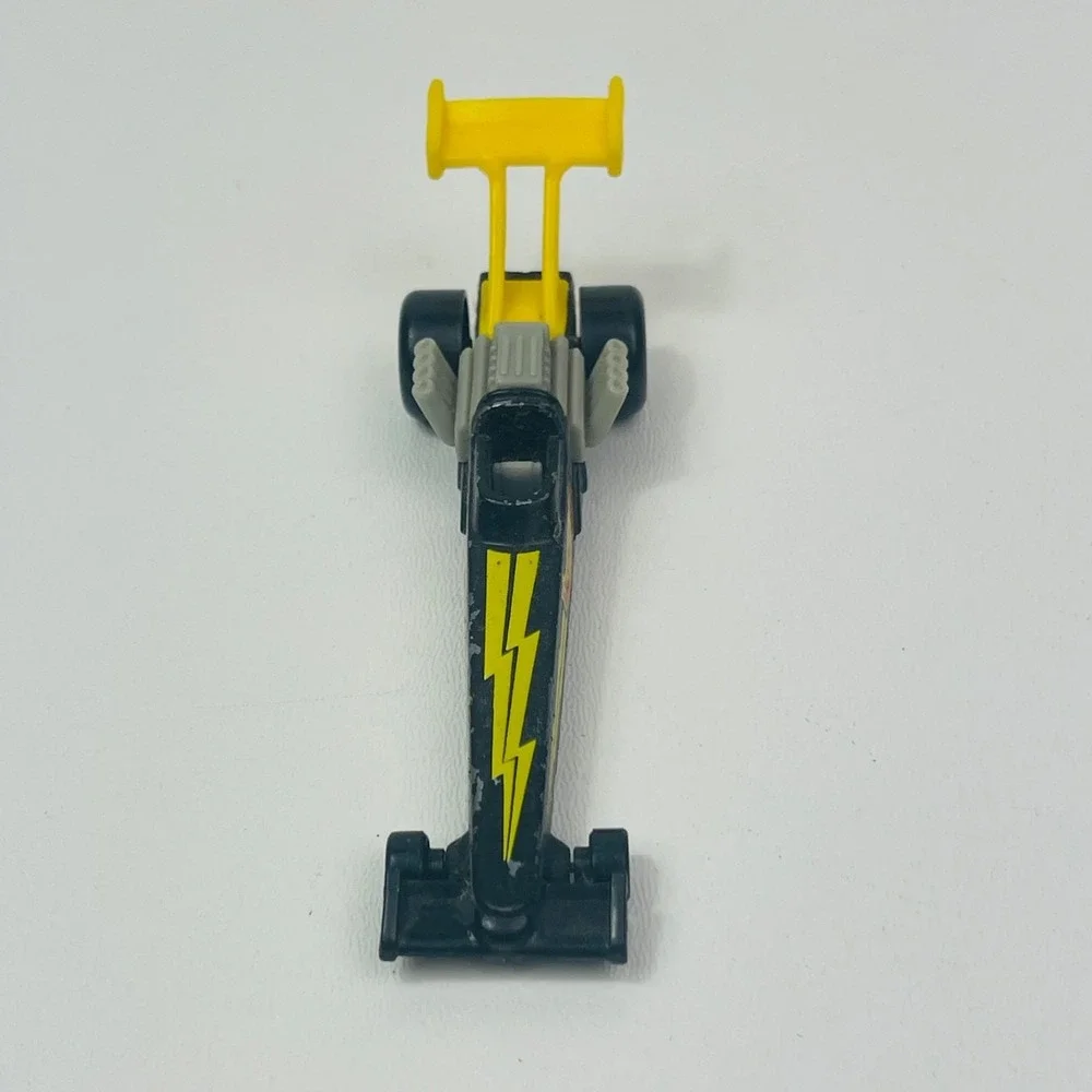1993 Hot Wheels McDonald's Dragster Black Happy Meal Toy Baggie #8